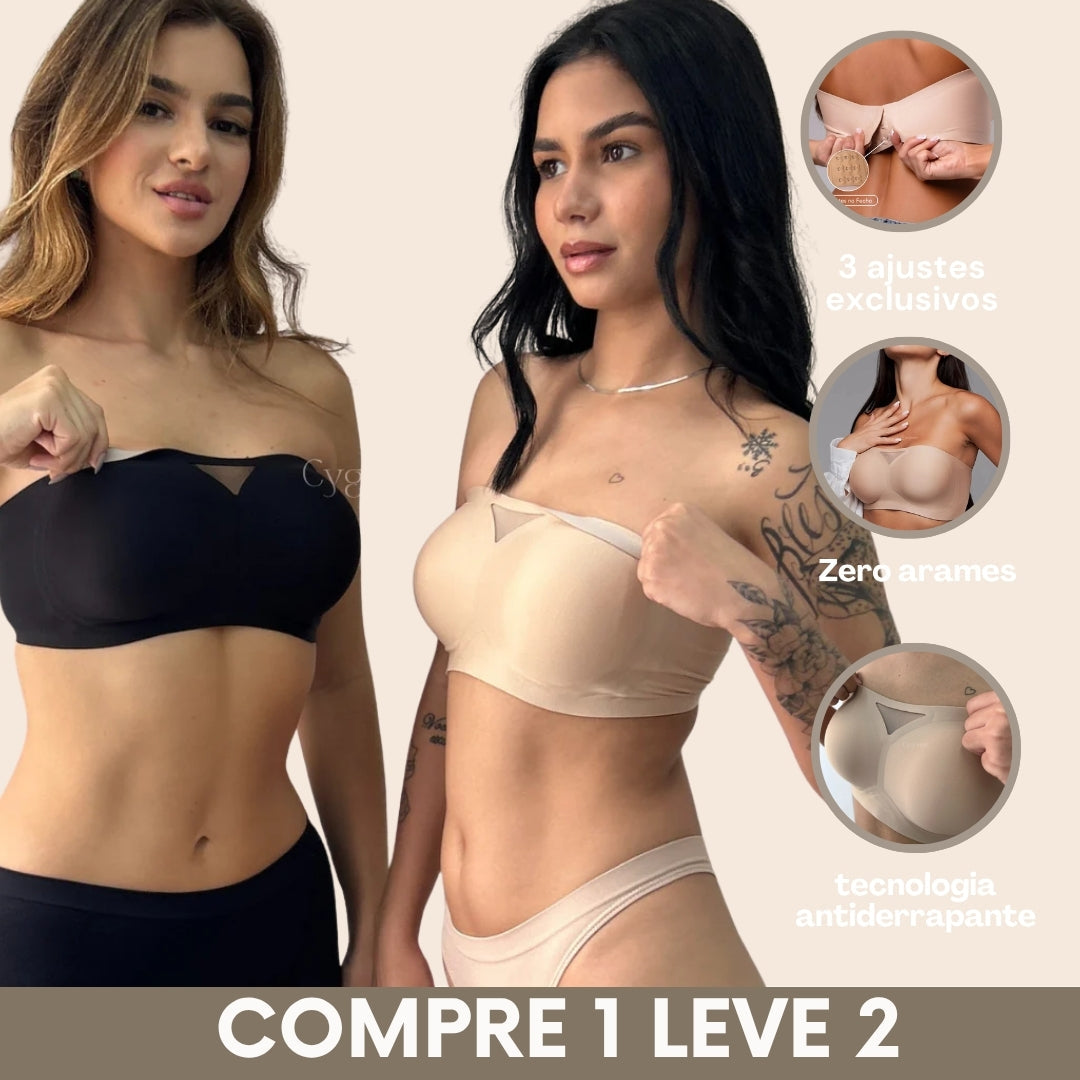 Sutiã Ultra Flex Antiderrapante - [Compre 1 Leve 2] + Brinde Exclusivo